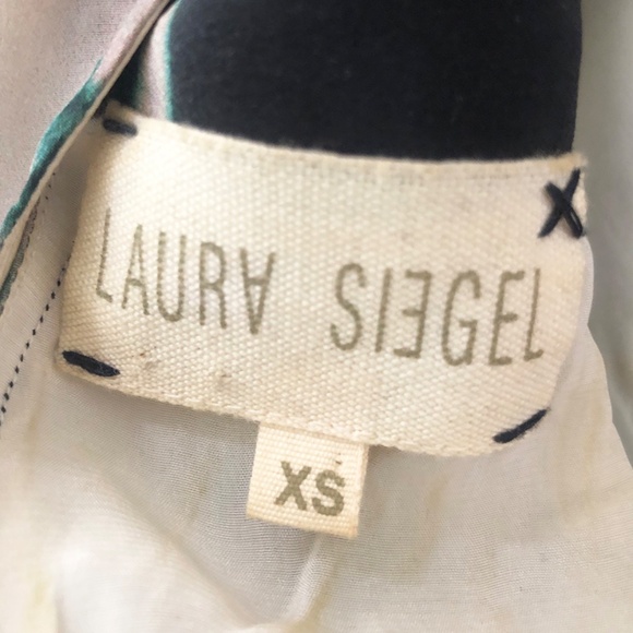 Anthropologie, Laura Segal / Clamp-Dye Sleeveless Silk Dress / Size XS - Picture 9 of 9